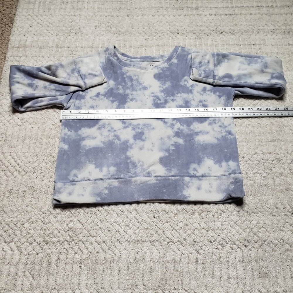 SO Cozy Tie‑Dye Crewneck Sweatshirt – Women's XL (14/16) - Picture 8 of 9